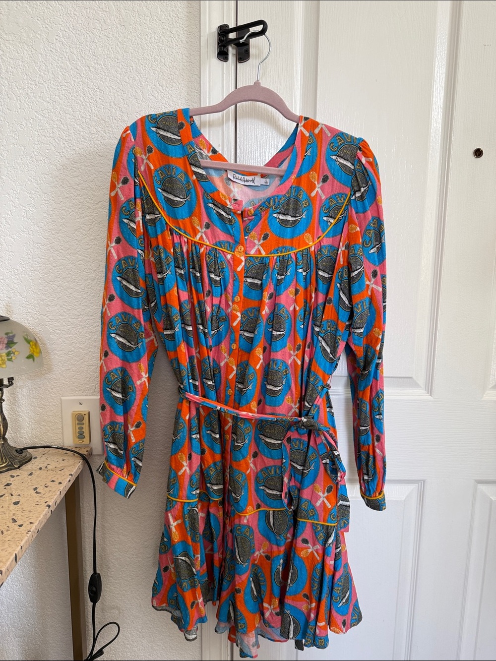 Rachel Antonoff Caviar Long-Sleeve Dress
